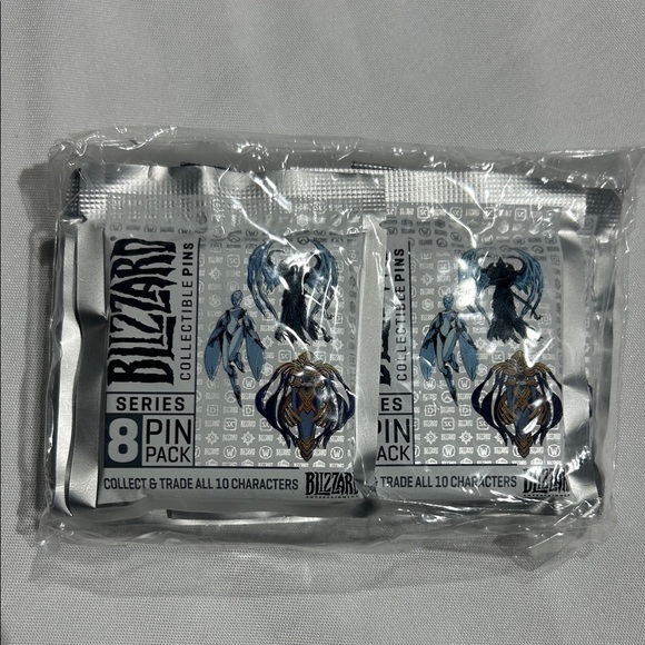 Blizzard Other - 5 pack Blizzard Series 8 Collectible Pin Pack